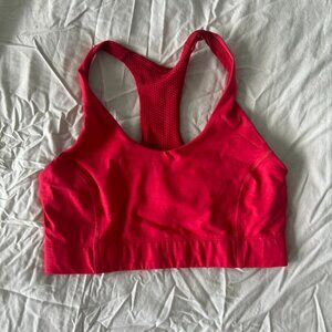 OUTDOOR VOICES Doing Things Sports Bra Scarlet Red Size Small
